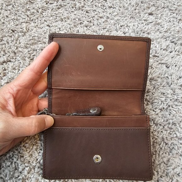 Coach Bedford Multifunction Wallet Mohagany Brown - Picture 3 of 8